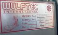 WULFTEC WLP-100 SEMI AUTO STRETCH WRAPPING MACHINE STOCK# 3512