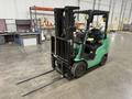 5000 LB MITSUBISHI MODEL #FGC25N LP GAS FORKLIFT: STOCK #78306
