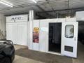 AFC Finishing Systems CP-1 Complete Paint Finishing Booth, 2013 – Spray Booth, Paint Mixing Room, Prep Bench with Curtains, Ventilation System