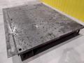 92&quot; X 120&quot; HEAVY DUTY STEEL SURFACE PLATE LAYOUT TABLE: STOCK #19730