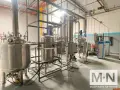 Full Extraction Line: Centrifugal Separator, Falling Film Evaporator, Spherical Vacuum Decompression Evaporator