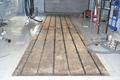 24&#039; X 6&#039; BAY CAST T-SLOT STEEL FLOOR PLATE: STOCK #21208