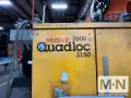 3150 TON 420 OZ HUSKY MODEL QTI3150RS155/155 QUADLOCK INJECTION MOLDING MACHINE MFG 2007