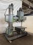 5' X 15" WEBO RADIAL ARM DRILL. STOCK # 0222126