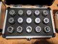 Haas ER16(10),  ER25(15), ER32(18) Complete Collet Sets In Case - BRAND NEW! 04-0718, 04-0719, 04-0720- Auction Item