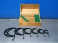 STARRETT 1-6" CASE OF OUTSIDE MICROMETERS   -  486