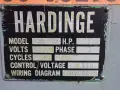 HARDINGE 8" X 24" LATHE  -  DSM 59