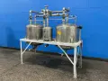 1 @ ~10 GALLONS 2 @ ~85 GALLONS 3-S/S TANK STILL
