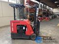 2021 - 4,000 LB. RAYMOND MODEL 425-C40TT STAND-UP ELECTRIC FORKLIFT