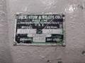 37" PECK, STOW &amp; WILCOX MODEL #416E MOTORIZED PLATE BENDING ROLL: YOBRO #25702