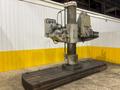 8&#039; ARM x 19&quot; GIDDINGS &amp; LEWIS MODEL #956-CHIPMASTER RADIAL ARM DRILL ON 360° T-SLOTTED BASE: STOCK #23546