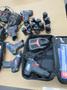 Bosch 1/4&quot; Impact Driver PS21 (6), with 12V lithium Ion Batteries (14) and Chargers (8)- Auction Item