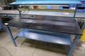 Work Bench Adjustable Height, Upper Shelf, Lower Shelf and Work Light- Auction Item