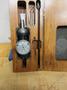 Blake Mfg. Coaxial Indicator .0005" Increments, .125" Travel Range, 1-3/8" Face with Stylus Points in Wood Case- Auction Item