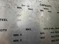 0.250" x 6' Herr Voss CTL Shear STOCK# 4313