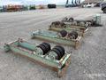 40 TON (80,000 LBS) ARONSON POWERED TANK TURNING ROLLS, 1 DRIVE &amp; 3 IDLERS: 26164