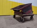 39&quot; X 38&quot; X 30&quot; ROLLING SHOP DUMP HOPPER: STOCK #19361