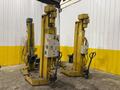 (4) 15 TON SEFAC MODEL #M120BF2000 MOBILE RAIL CAR / LOCOMOTIVE JACK LIFTS, 120,000 LBS TOTAL: YOBRO #23868