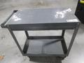 Steel Rolling 2 Shelf Shop Cart- Auction Item