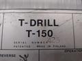 6-3/4" T-DRILL MODEL #T-150 PIPE COLLARING MACHINE: STOCK #15865