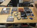 Micrometers Mostly Vernier Type some Digital, Various Brands and Blade Styles, and Box Of Setting Standards- Auction Item
