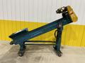 8&quot; WIDE X 6&#039; HIGH NEW LONDON ENG MODEL #500 MOTORIZED BELT INCLINED PARTS CONVEYOR: STOCK #20069