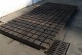 144&#039; X 73&#039; X 4&#039; SOILD STEEL T SLOTTED FLOOR PLATE: STOCK #73340