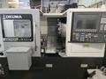 Okuma Genos L3000-e CNC Lathe, 2023 – Parts Catcher, Tailstock, Barfeed Interface