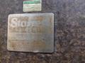 60&quot; X 56&quot; X 12&quot; STARRETT GRANITE SURFACE PRECISION INSPECTION PLATE TABLE: STOCK #22444