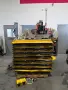 MATE M VALUGRIND Punch &amp; Die Grinder on BARRON Powered Scissor Lift Table #8147