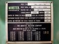 MINSTER PM3-125-48 Straight Side Precision Press