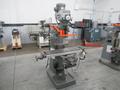 Bridgeport 2J Vertical Knee Mill, Mitutoyo 2-Axis DRO, Quill Scale, Power Table Feed