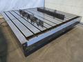84" X 84" GIDDINGS &amp; LEWIS AIR LIFT ROTARY TABLE. STOCK #0547826