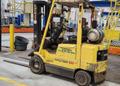 HYSTER S50XM USED FORKLIFT 4400 POUND LIFTING CAPACITY RUNS WELL USED