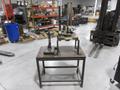 Kennametal Tool Presetting Table On Heavy Duty Steel Table; Starrett Micrometers, Federal Dial Indicators- Auction Item