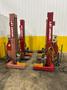 (4) 15,000 LBS ROTARY MODEL #HP415-100 HEAVY DUTY MOBILE COLUMN LIFT JACKS: YOBRO #24468