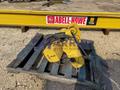 2 Ton Abell-Howe Wall Mount Jib Cranes with 1 ton hoists with Power Trolleys
