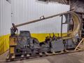 10,000 LB X 24&quot; WIDE X .187&quot; AIR FEEDS COIL CRADLE STRAIGHTENER / UNCOILER: STOCK 17042