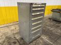 8 DRAWER LYON 30" X 27.5" X 59" INDUSTRIAL PARTS STORAGE CABINET: YOBRO #24024