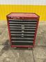9 DRAWER X 27" X 18" RED TOOL BOX PARTS CABINET: STOCK #22174