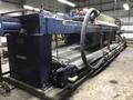 2008 Siemens model 1500n32-64/90-125/175sylc 1500 mm filter press s/n f008178 with 65- approx. 1500 x 1500 mm filters, Siemens plc controls, side bar suspension, bomb bay doors discharge