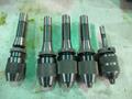 Albrecht R8 Keyless Drill Chucks, (3) 1/2' &amp; (1) 3/8" and (1) Jacobs Straight Shank 3/8"- Auction Item
