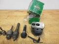R8 Tool Holders, (1) Valu-Bore Offset Boring Head 4" x 1", (1) Jacobs #32 Keyed Chuck, (2) Bridgeport 2J Draw Bars *New and Used*,  (2) Jacobs 7B Keyed Chucks- Auction Item