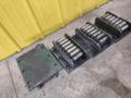 (4) 15 TON HILLMAN ROLLER TYPE MODEL #15-0T NARROW MACHINE SKATES: STOCK # 23004