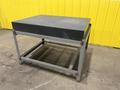 48&quot; X 36&quot; X 6&quot; BLACK GRANITE PRECISION LAYOUT INSPECTION TABLE: STOCK #19822