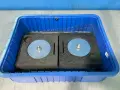 INSTRON 10KN MAX LOAD COMPRESSION PLATES  -  T1223-1022