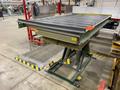 4000 LBS X 60" X 30" SOUTHWORTH MODEL #LS4-36 HYDRAULIC SCISSOR LIFT TABLE WITH ROLLER TOP, 110 VOLT: STOCK #20919
