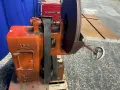 J.A. FAY &amp; EGAN CO. 16”X26” TABLE, 28” DIAMETER VERTICAL DISC SANDER  -  454
