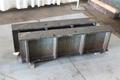 (SET OF TWO) 54-1/2 X 16&#039; STEEL RISER BLOCKS:  STOCK #58544