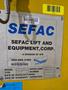 SEFAC M120BF2000 15 TON VEHICLE LIFT USED